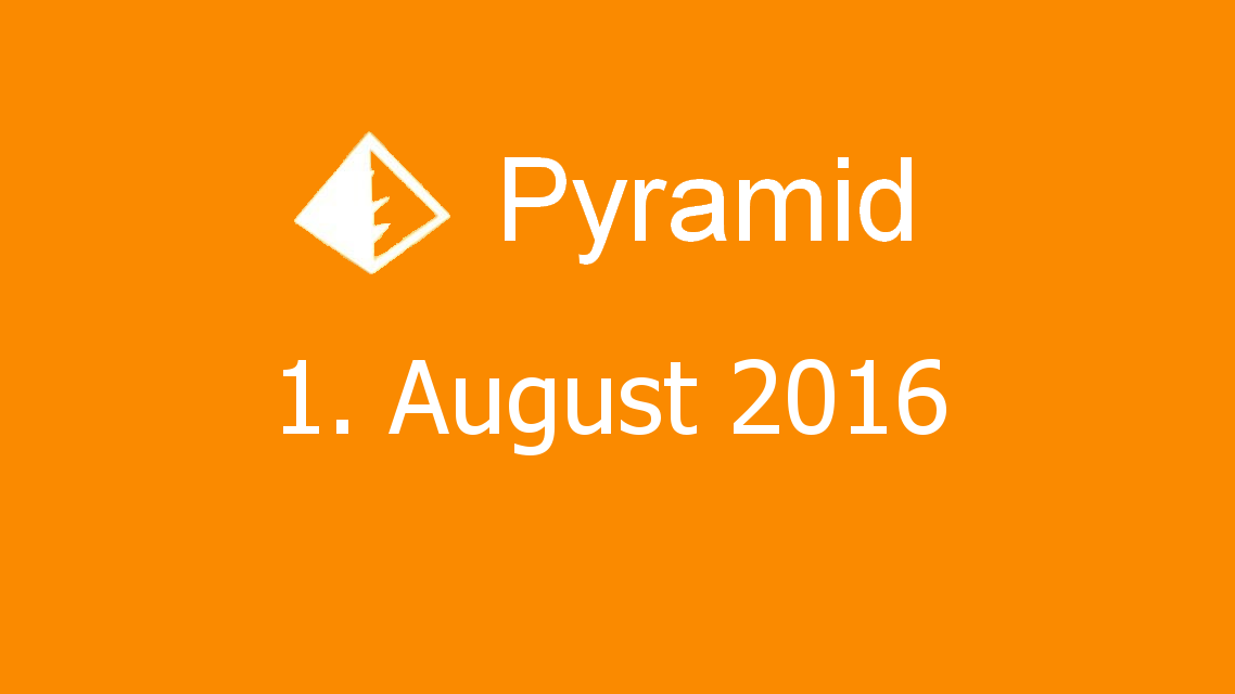 Microsoft solitaire collection - Pyramid - 01. August 2016