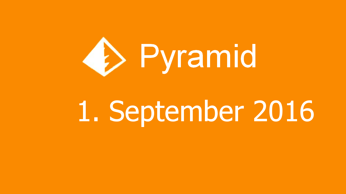 Microsoft solitaire collection - Pyramid - 01. September 2016
