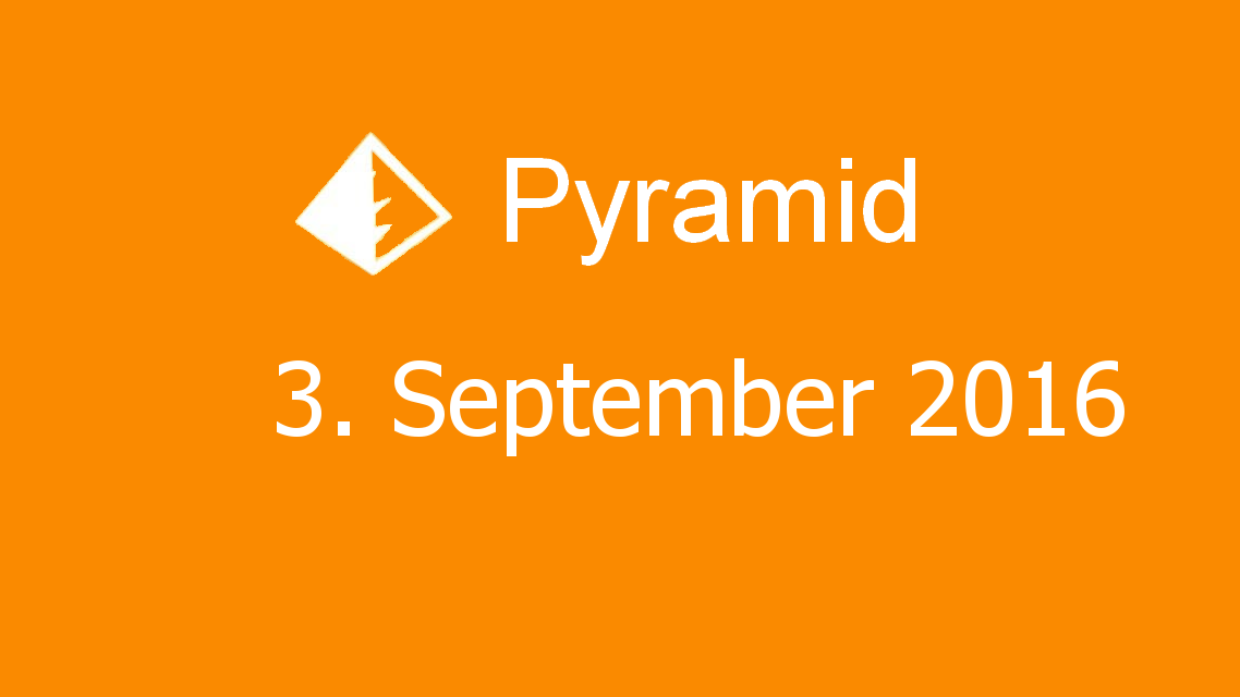 Microsoft solitaire collection - Pyramid - 03. September 2016