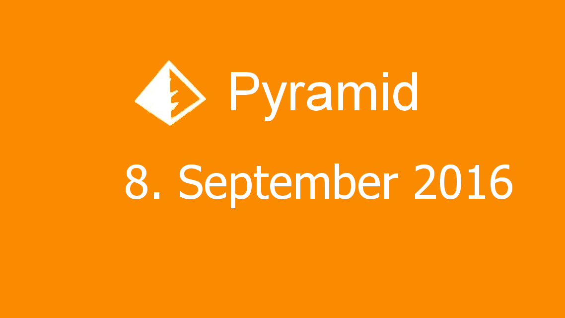 Microsoft solitaire collection - Pyramid - 08. September 2016