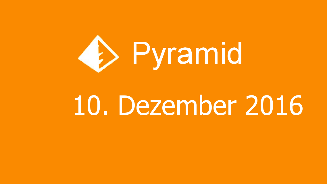 Microsoft solitaire collection - Pyramid - 10. Dezember 2016