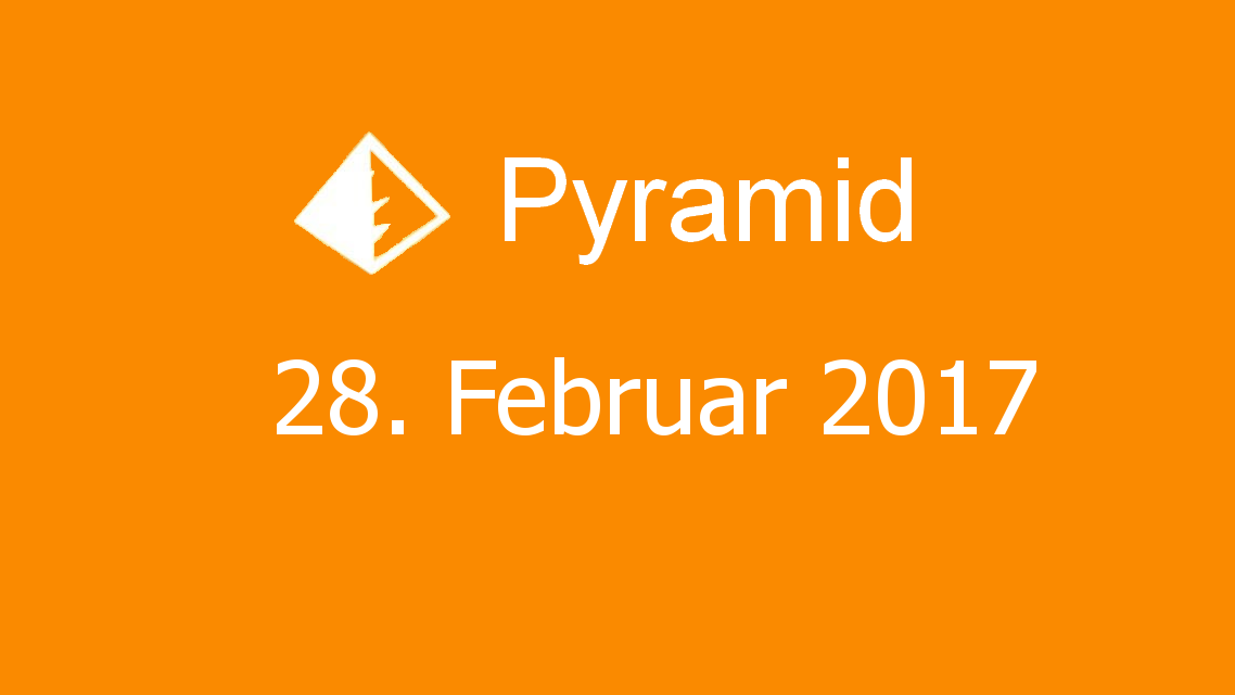Microsoft solitaire collection - Pyramid - 28. Februar 2017