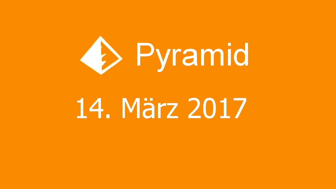 Microsoft solitaire collection - Pyramid - 14. März 2017
