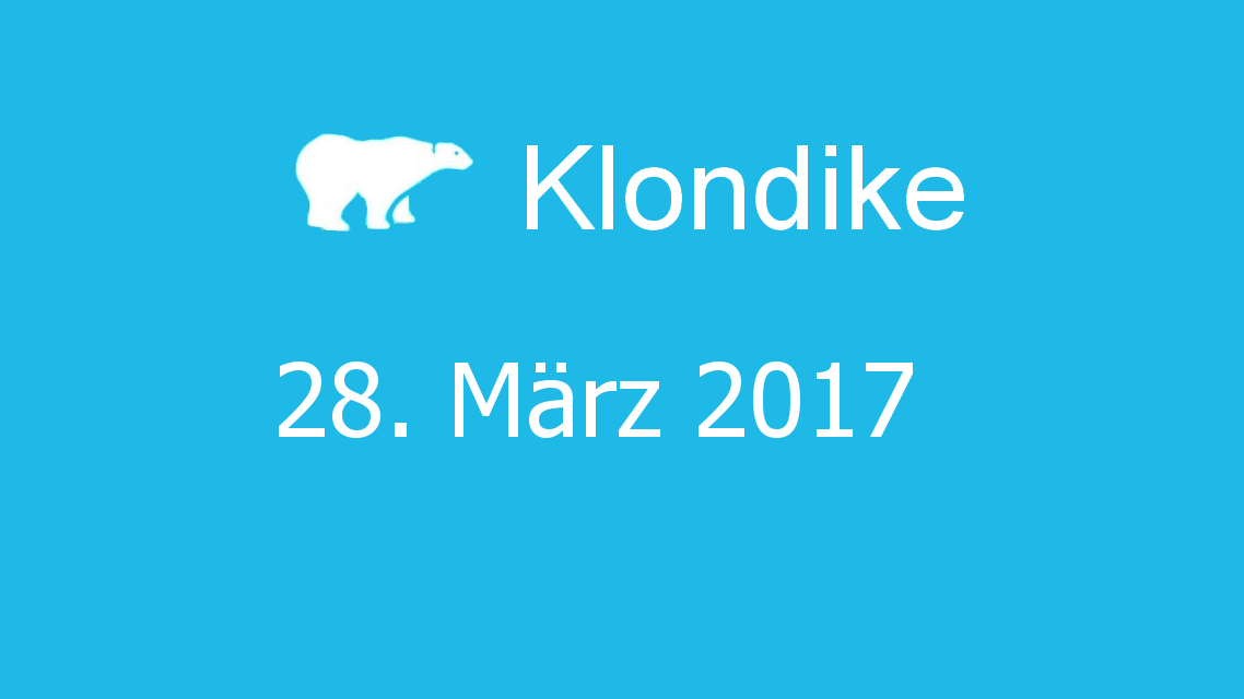 Microsoft solitaire collection - klondike - 28. März 2017