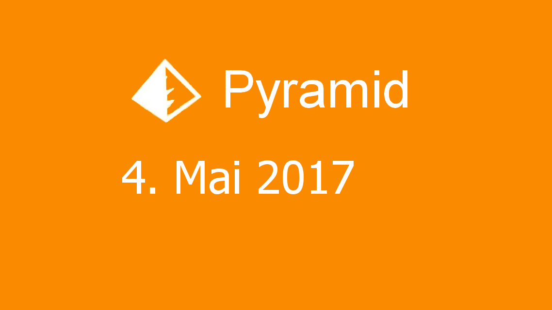 Microsoft solitaire collection - Pyramid - 04. Mai 2017