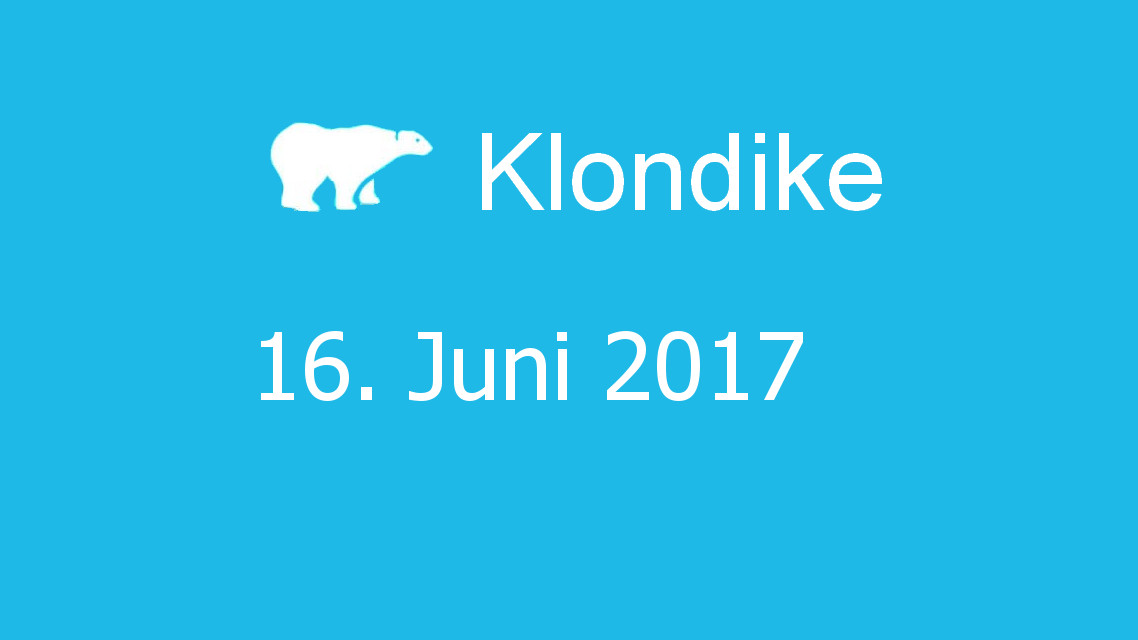 Microsoft solitaire collection - klondike - 16. Juni 2017