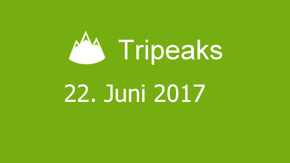 Microsoft solitaire collection - Tripeaks - 22. Juni 2017