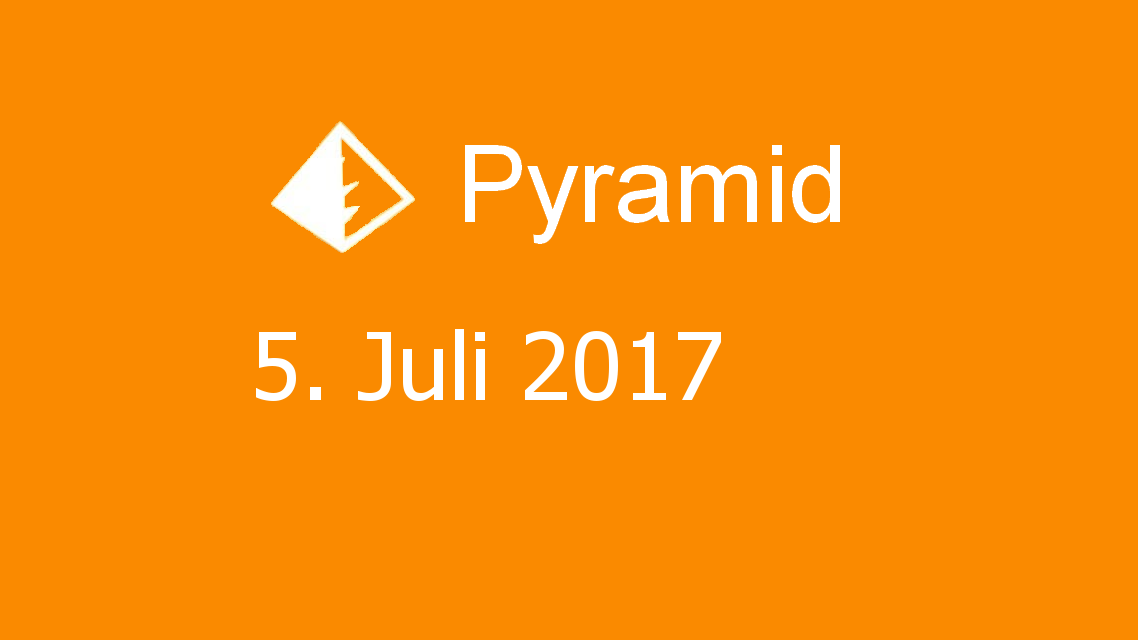 Microsoft solitaire collection - Pyramid - 05. Juli 2017