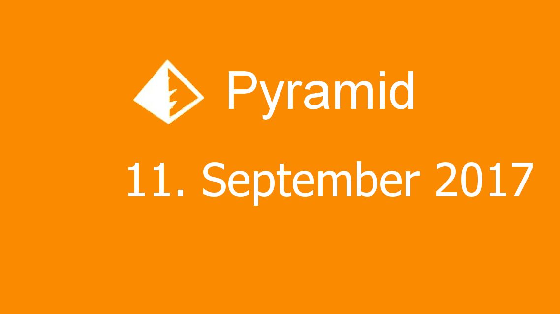 Microsoft solitaire collection - Pyramid - 11. September 2017