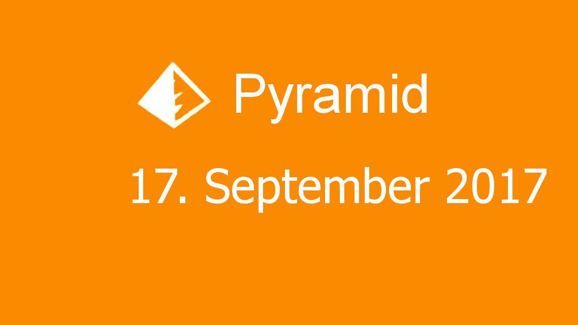 Microsoft solitaire collection - Pyramid - 17. September 2017