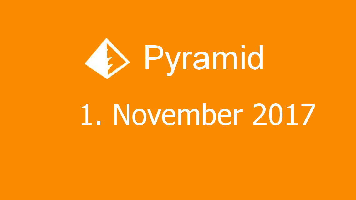Microsoft solitaire collection - Pyramid - 01. November 2017