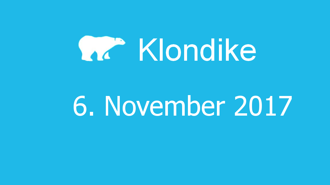 Microsoft solitaire collection - klondike - 06. November 2017