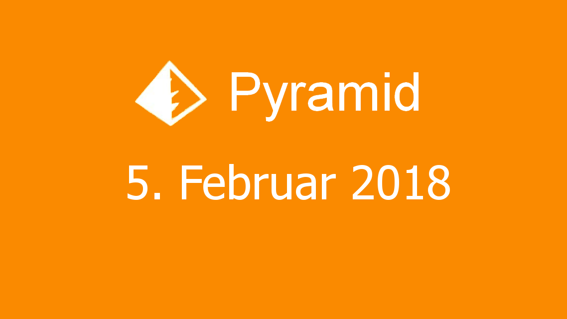 Microsoft solitaire collection - Pyramid - 05. Februar 2018