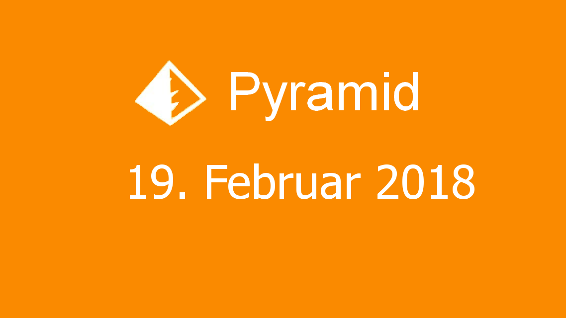 Microsoft solitaire collection - Pyramid - 19. Februar 2018