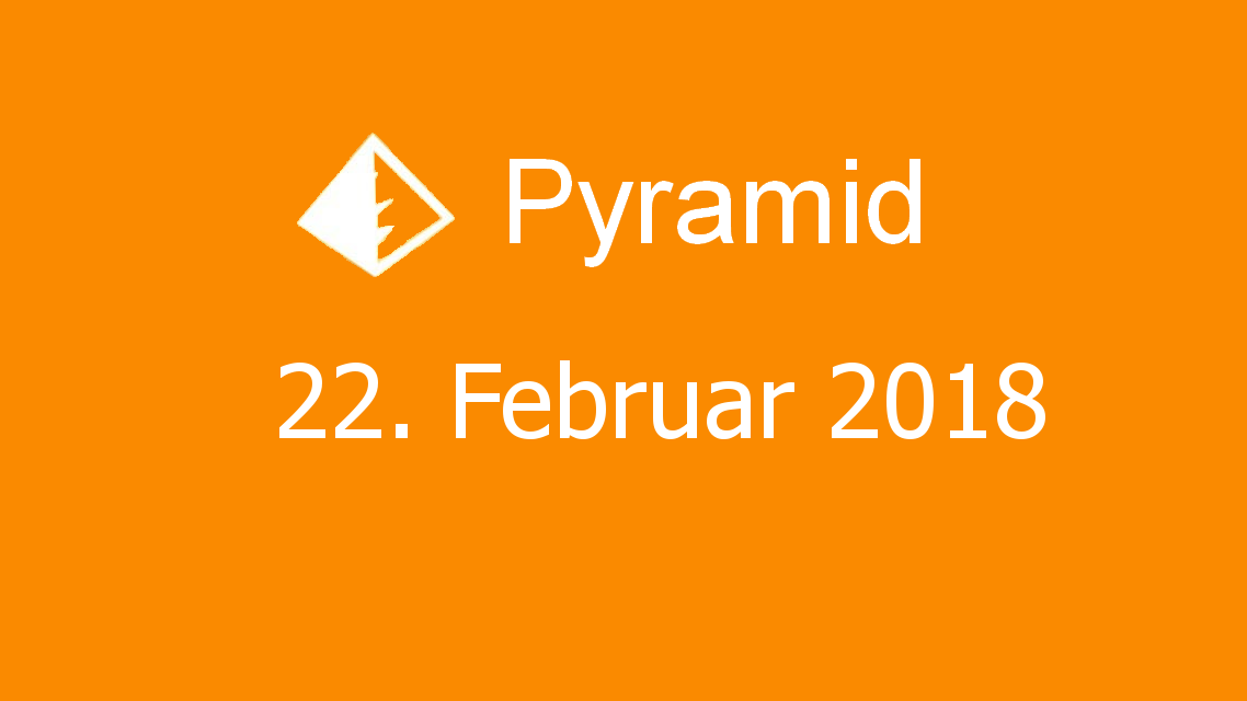 Microsoft solitaire collection - Pyramid - 22. Februar 2018