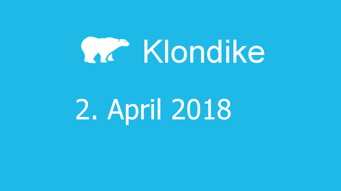 Microsoft solitaire collection - klondike - 02. April 2018