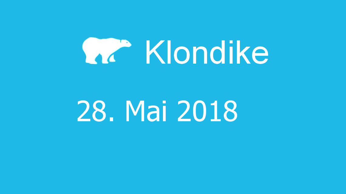 Microsoft solitaire collection - klondike - 28. Mai 2018