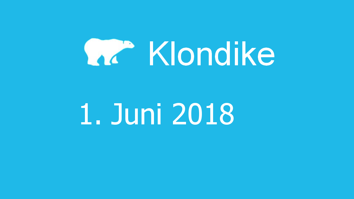 Microsoft solitaire collection - klondike - 01. Juni 2018