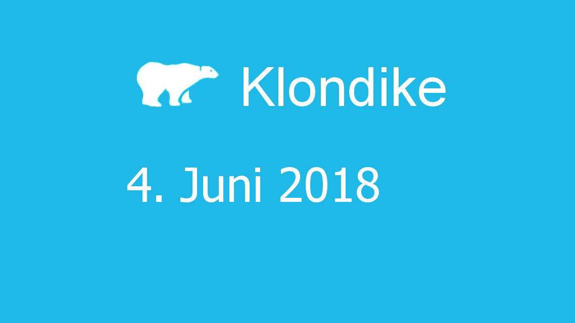 Microsoft solitaire collection - klondike - 04. Juni 2018