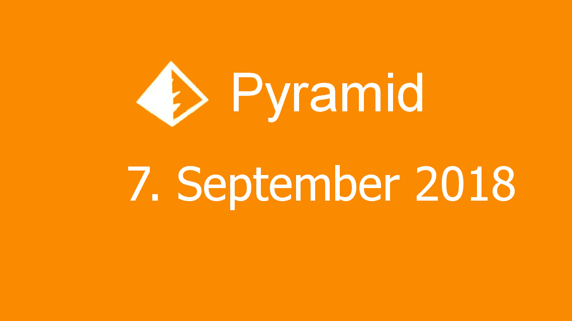 Microsoft solitaire collection - Pyramid - 07. September 2018