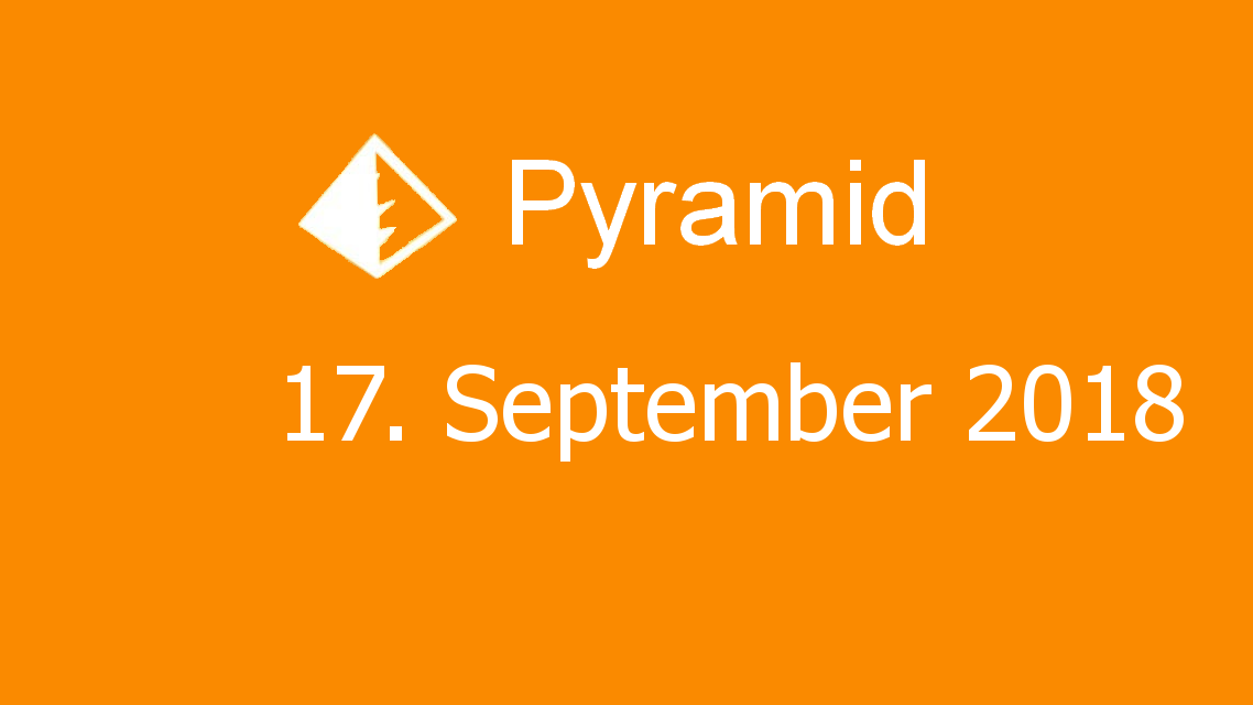 Microsoft solitaire collection - Pyramid - 17. September 2018