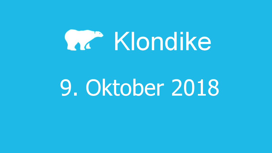 Microsoft solitaire collection - klondike - 09. Oktober 2018