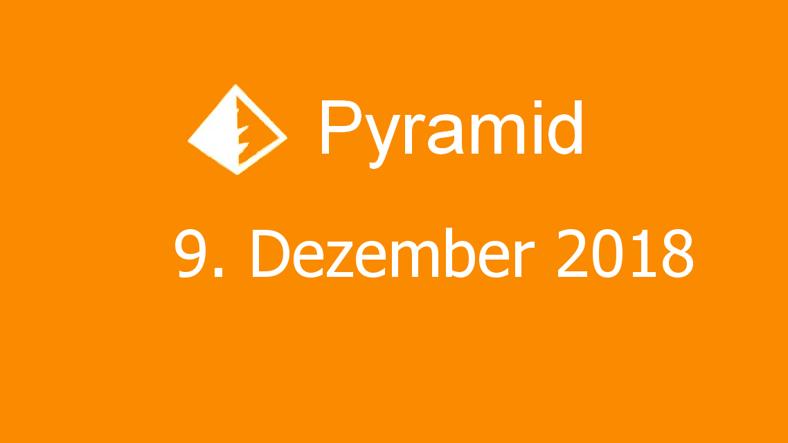 Microsoft solitaire collection - Pyramid - 09. Dezember 2018
