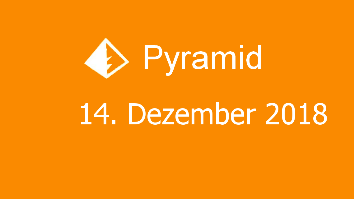 Microsoft solitaire collection - Pyramid - 14. Dezember 2018