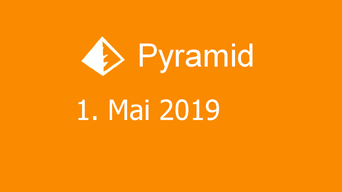 Microsoft solitaire collection - Pyramid - 01. Mai 2019