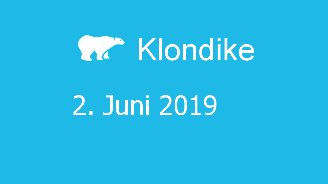 Microsoft solitaire collection - klondike - 02. Juni 2019