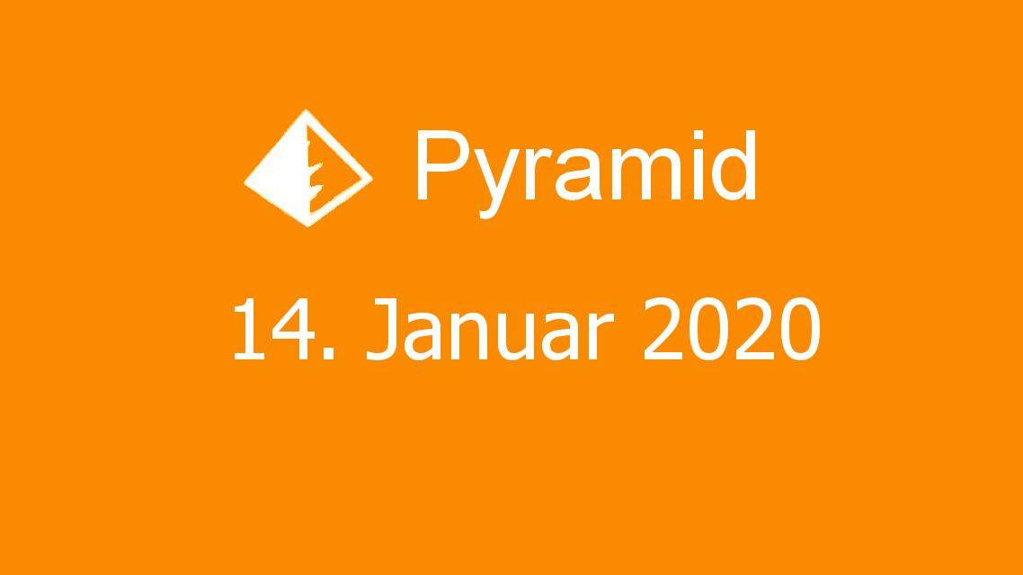 Microsoft solitaire collection - Pyramid - 14. Januar 2020