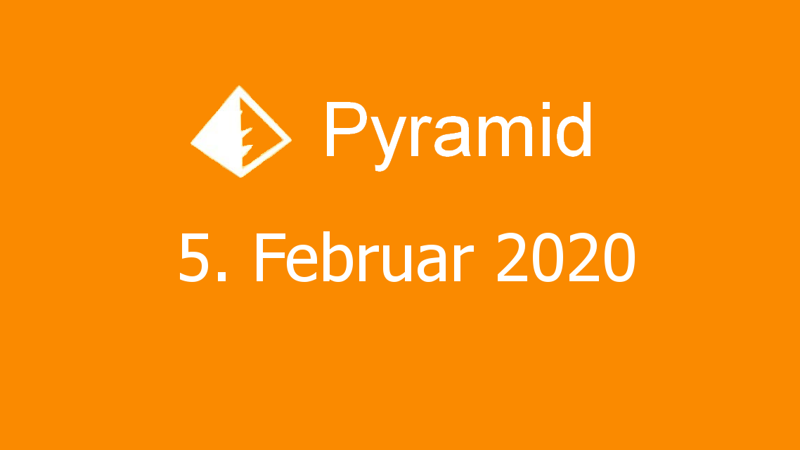 Microsoft solitaire collection - Pyramid - 05. Februar 2020