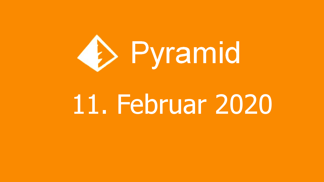Microsoft solitaire collection - Pyramid - 11. Februar 2020