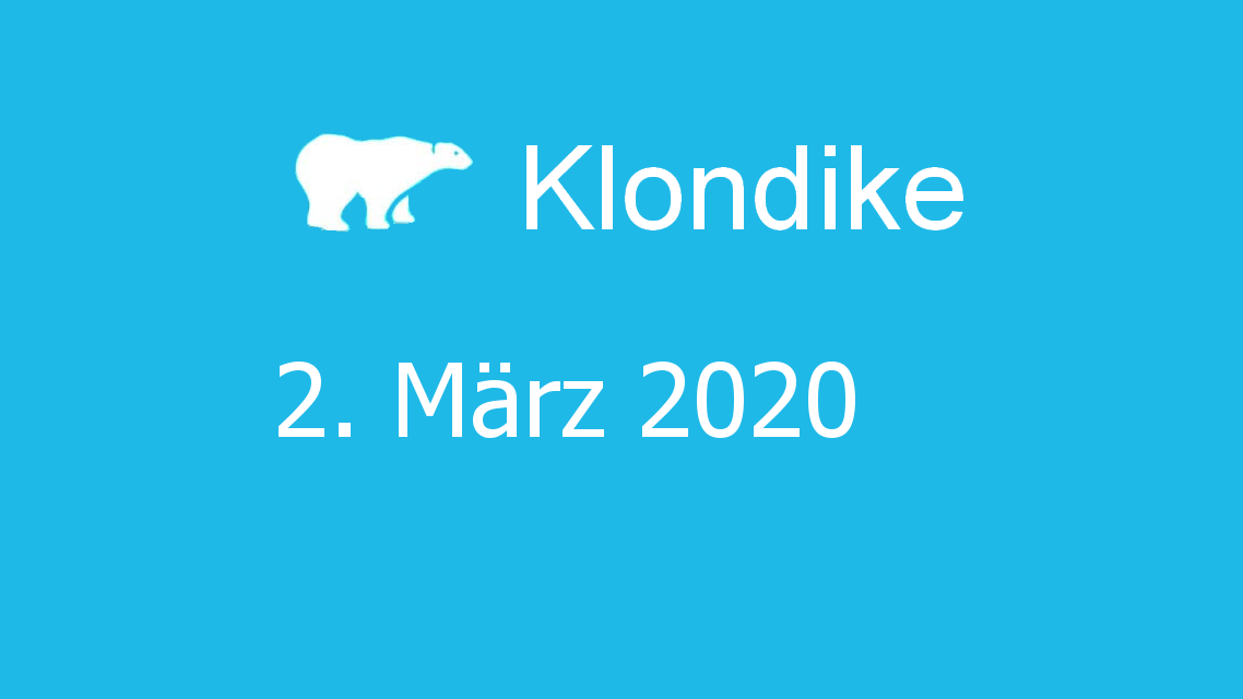 Microsoft solitaire collection - klondike - 02. März 2020