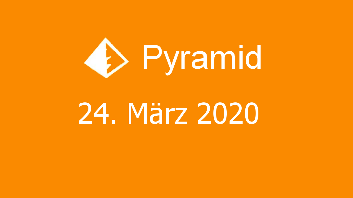 Microsoft solitaire collection - Pyramid - 24. März 2020