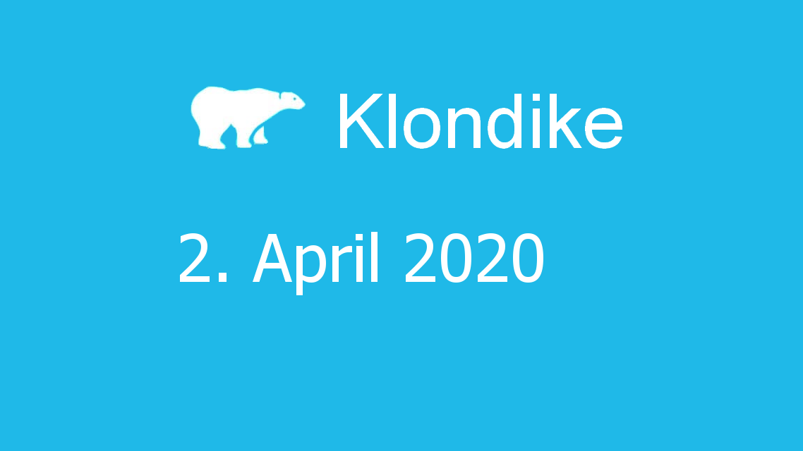 Microsoft solitaire collection - klondike - 02. April 2020