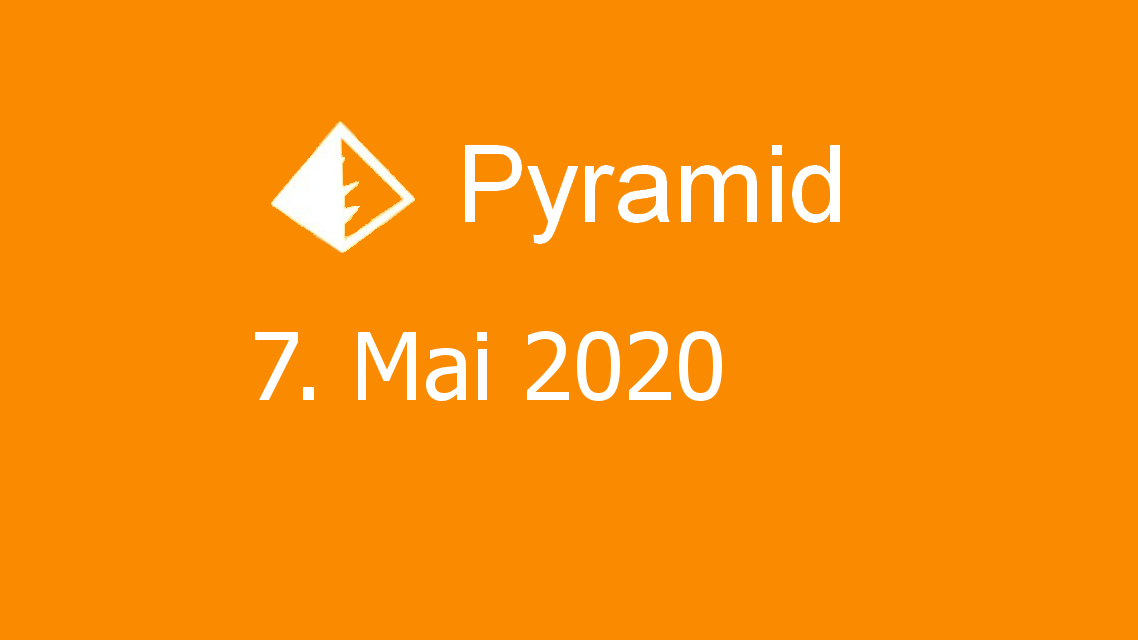 Microsoft solitaire collection - Pyramid - 07. Mai 2020