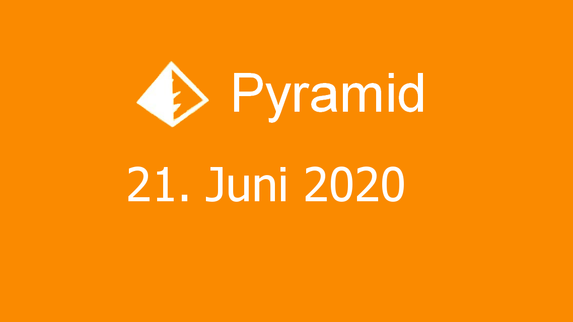 Microsoft solitaire collection - Pyramid - 21. Juni 2020