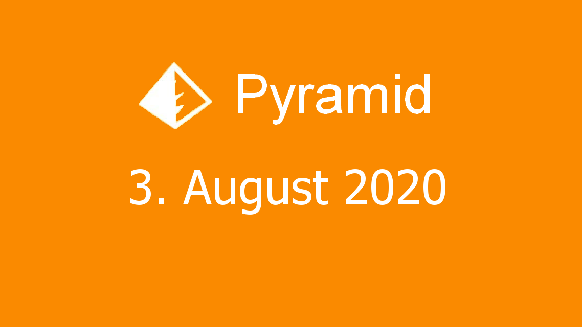 Microsoft solitaire collection - Pyramid - 03. August 2020