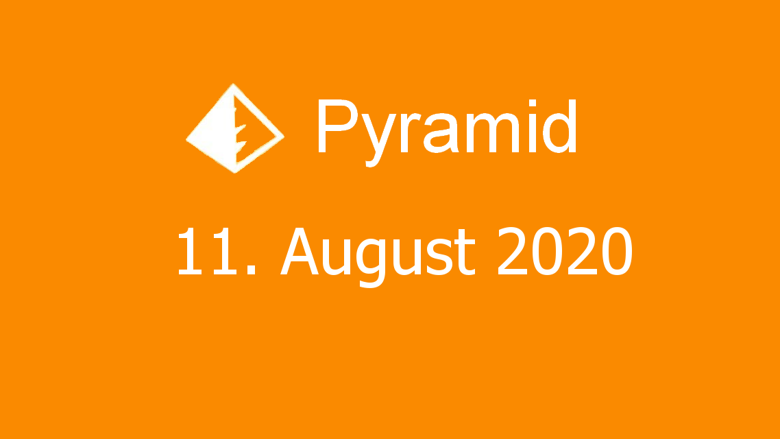 Microsoft solitaire collection - Pyramid - 11. August 2020