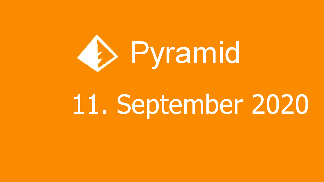Microsoft solitaire collection - Pyramid - 11. September 2020