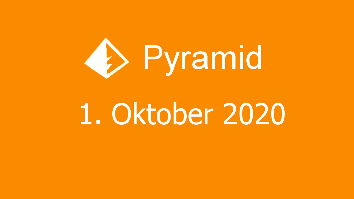 Microsoft solitaire collection - Pyramid - 01. Oktober 2020