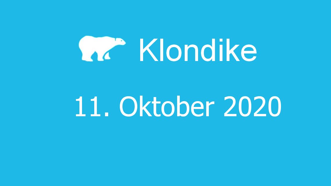 Microsoft solitaire collection - klondike - 11. Oktober 2020
