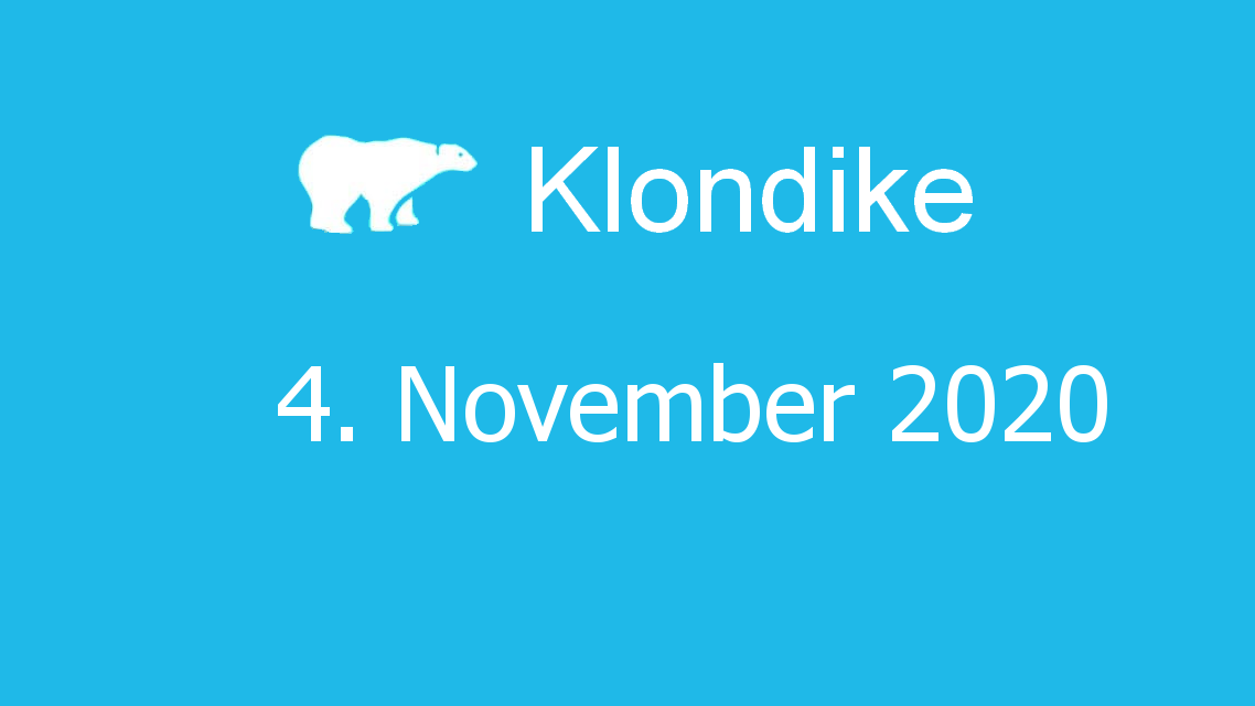 Microsoft solitaire collection - klondike - 04. November 2020