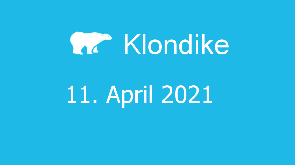 Microsoft solitaire collection - klondike - 11. april 2021