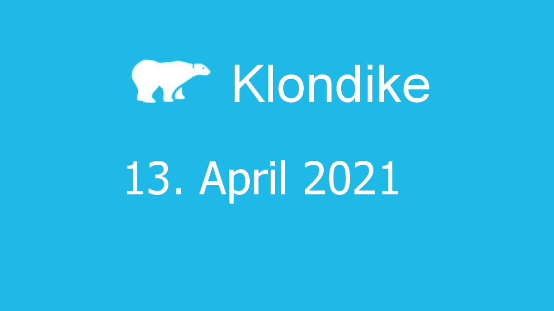 Microsoft solitaire collection - klondike - 13. april 2021