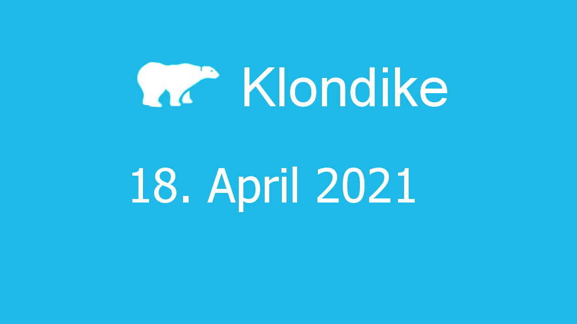 Microsoft solitaire collection - klondike - 18. april 2021