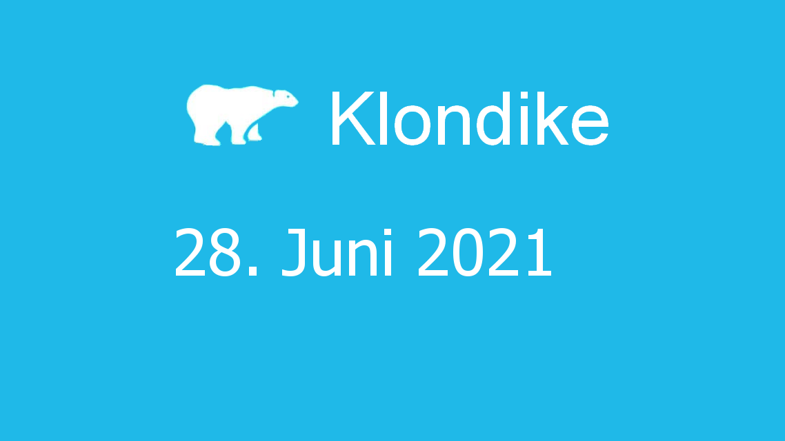 Microsoft solitaire collection - klondike - 28. juni 2021