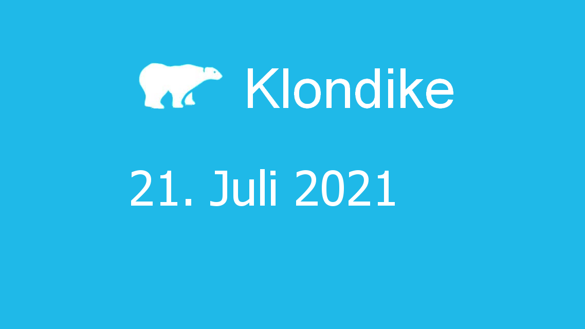 Microsoft solitaire collection - klondike - 21. juli 2021