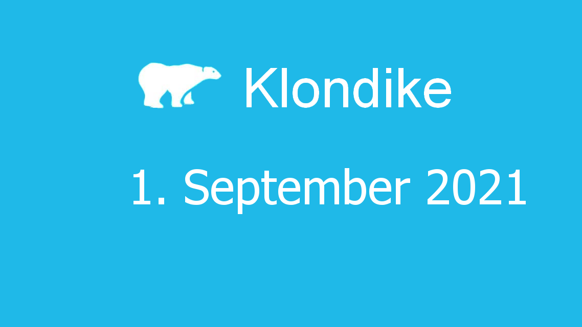 Microsoft solitaire collection - klondike - 01. september 2021